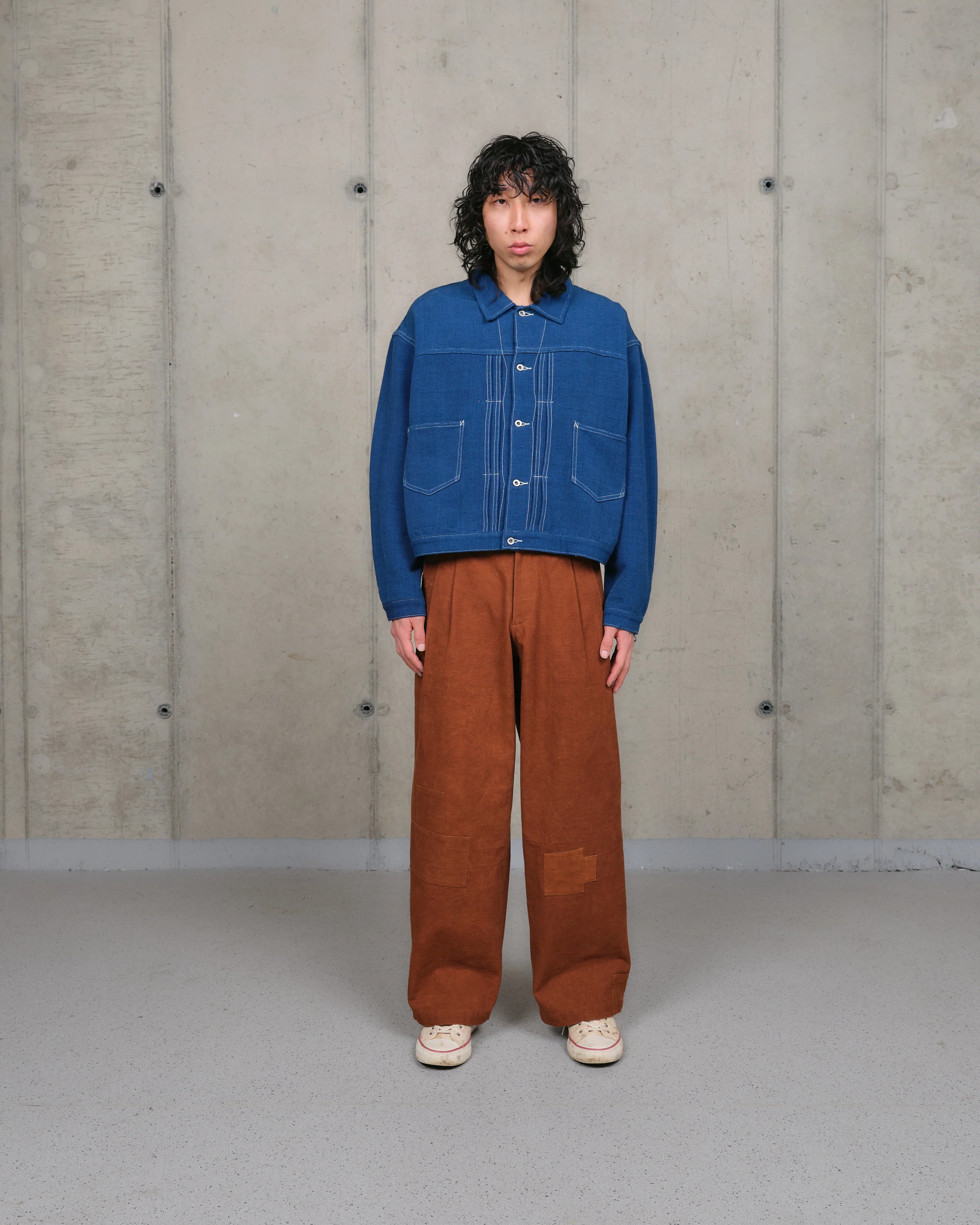 Sundae Jacket - Indigo Handloom - Image 11