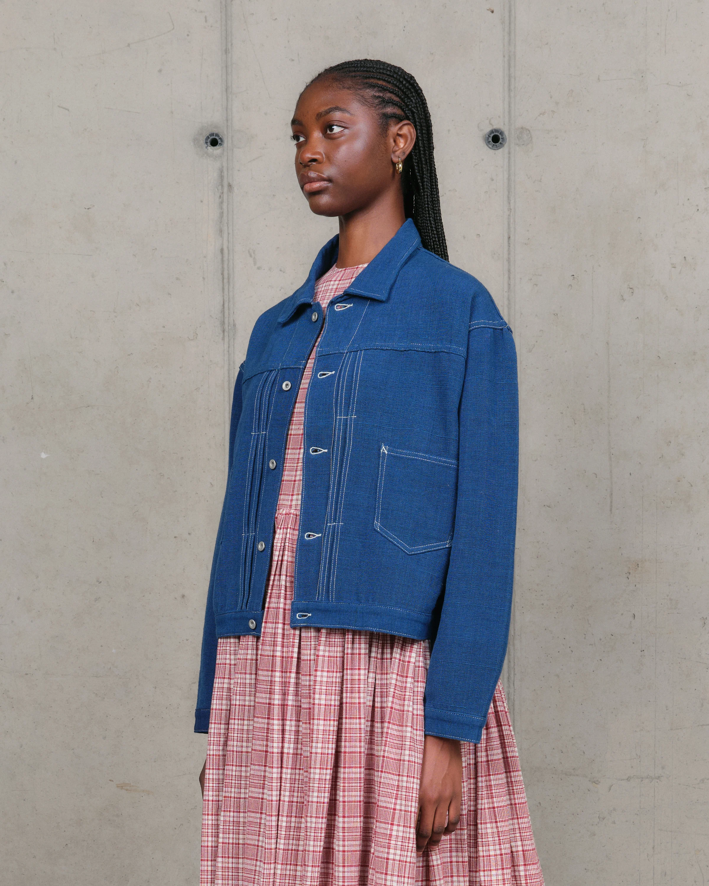 Sundae Jacket - Indigo Handloom - Image 3