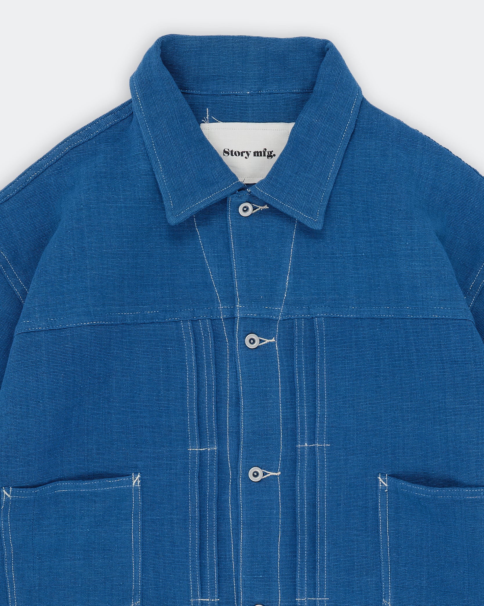 Sundae Jacket - Indigo Handloom - Image 6