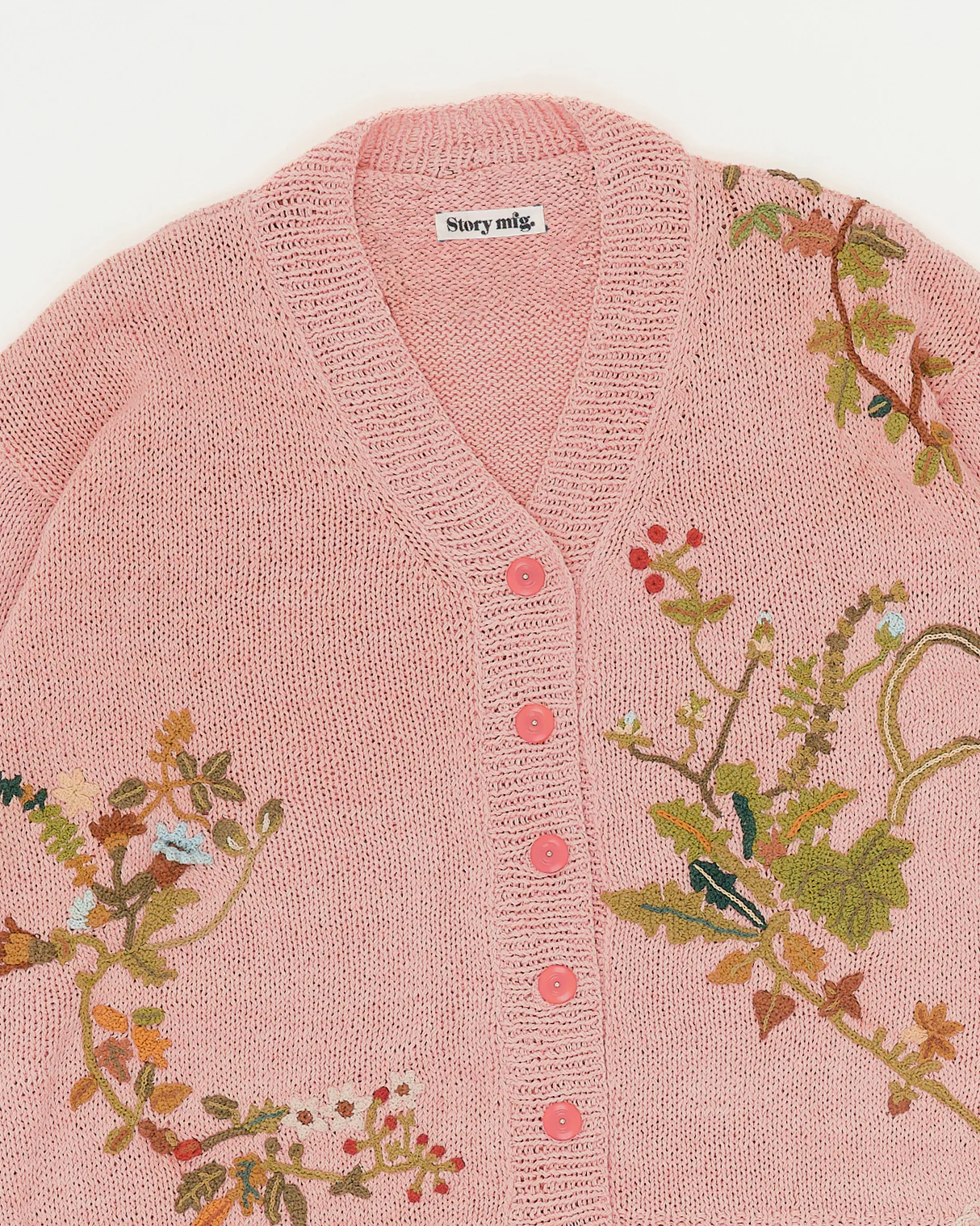 Sunwell Knit Cardigan - Pink Diggin' The Earth - Image 5