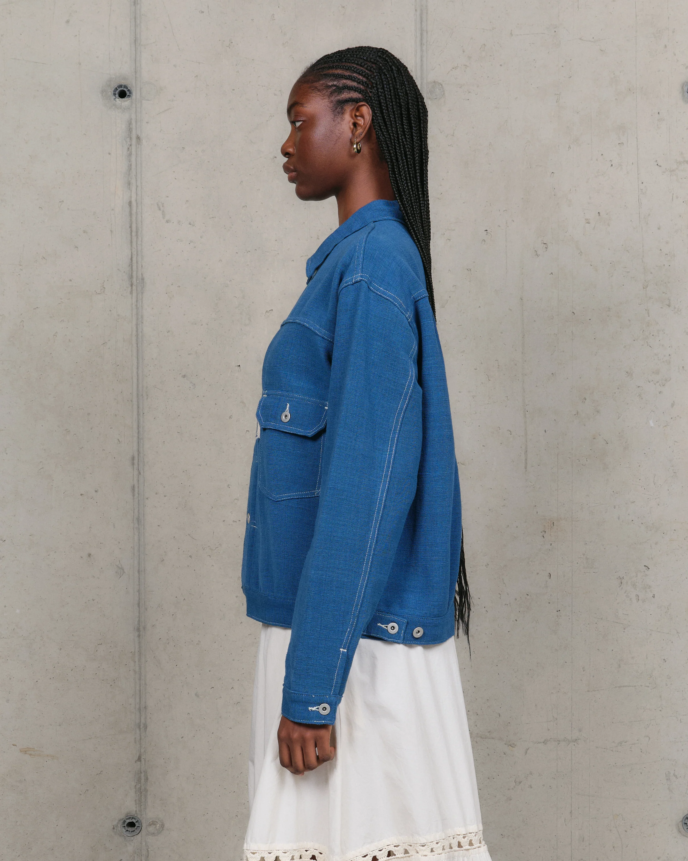 Tuesday Jacket - Indigo Handloom - Image 6