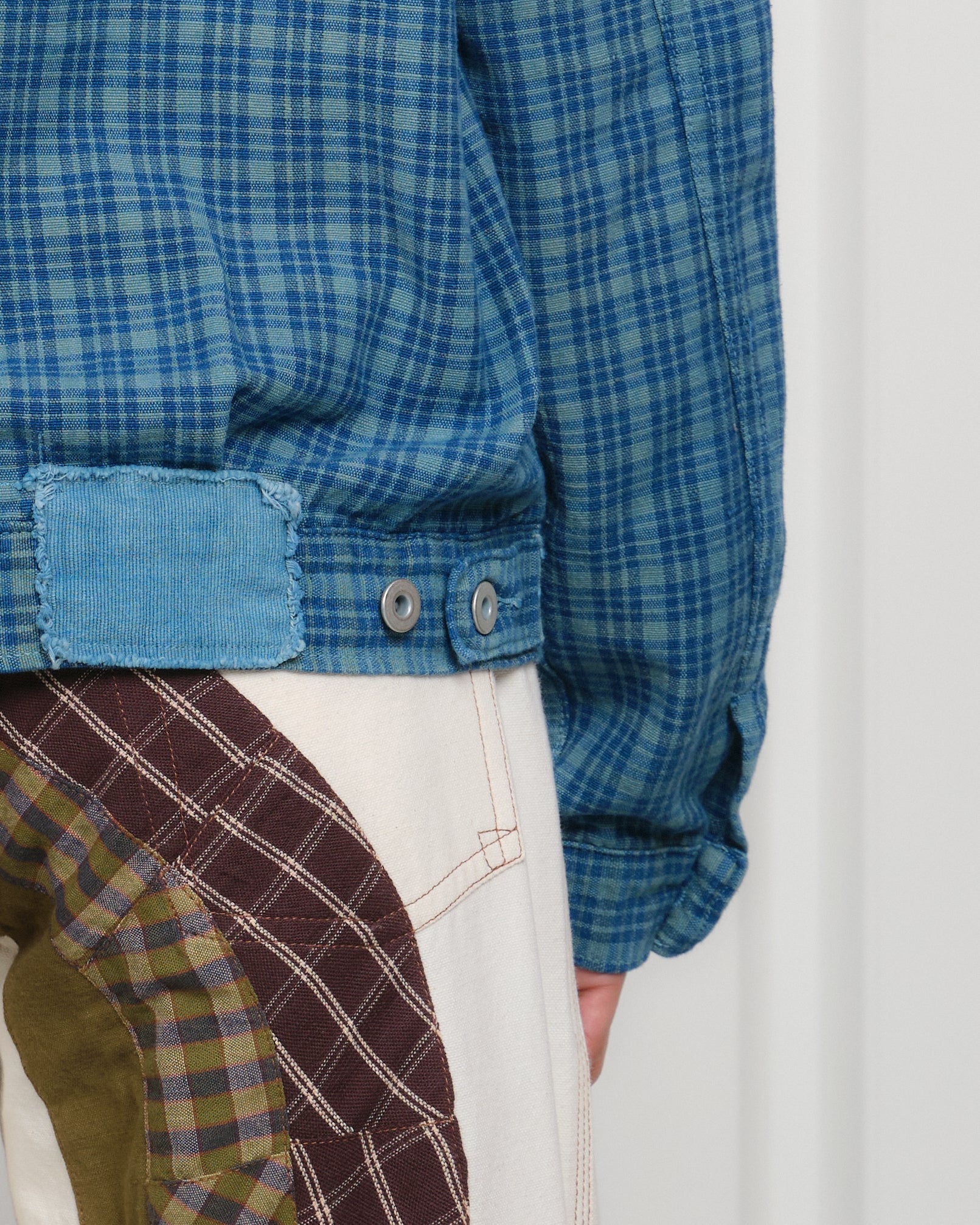Tuesday Jacket - Indigo Mud Check - Image 5