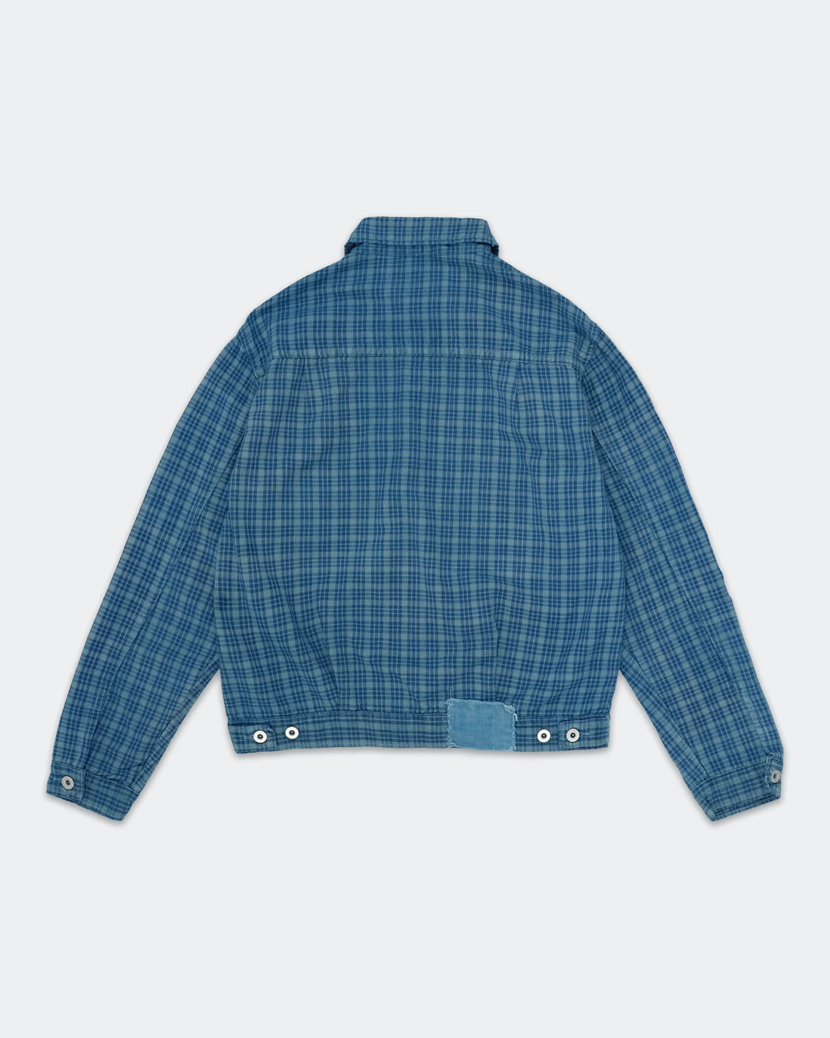 Tuesday Jacket - Indigo Mud Check - Image 8