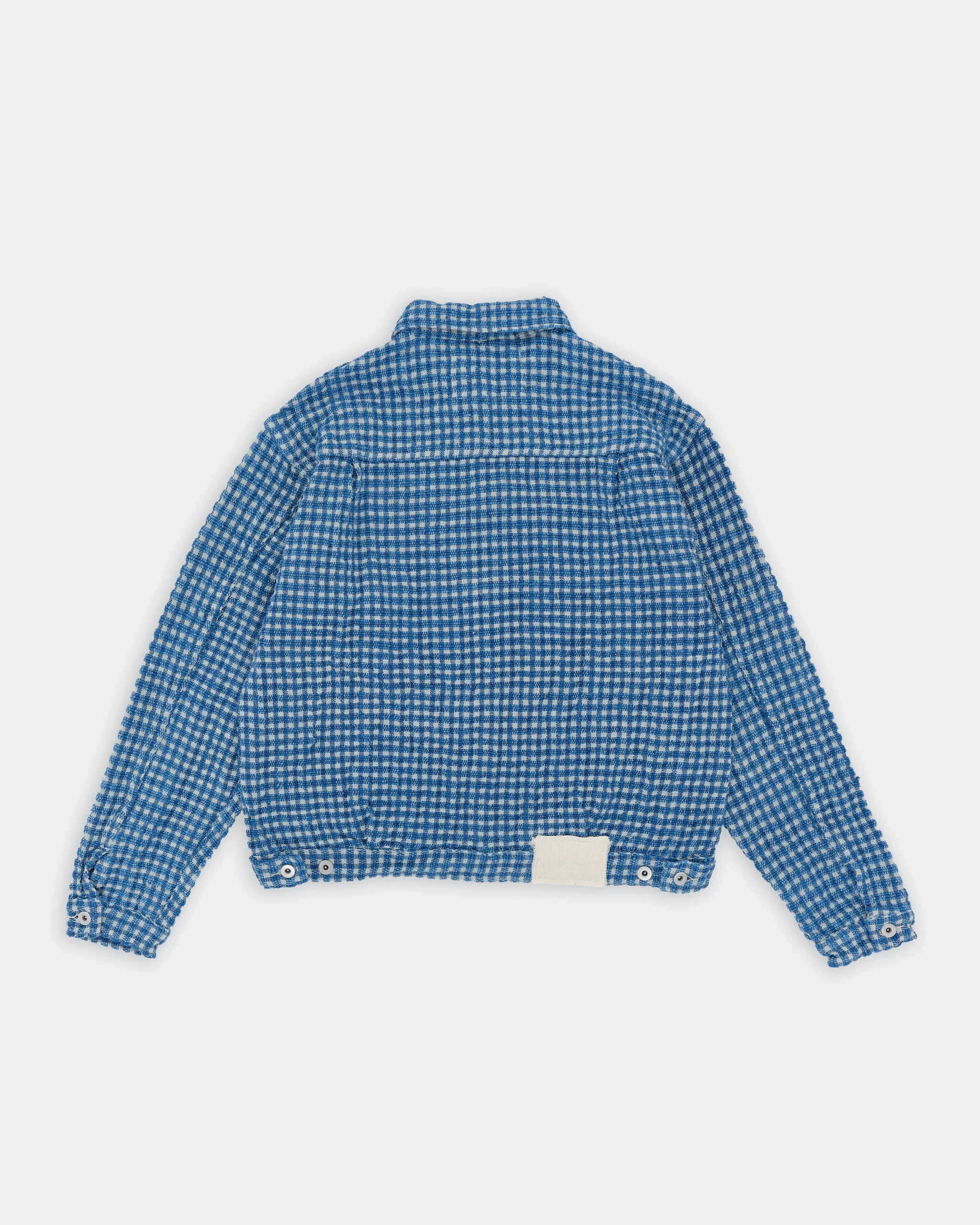Tuesday Jacket - Indigo Wobbly Waffle - Image 9