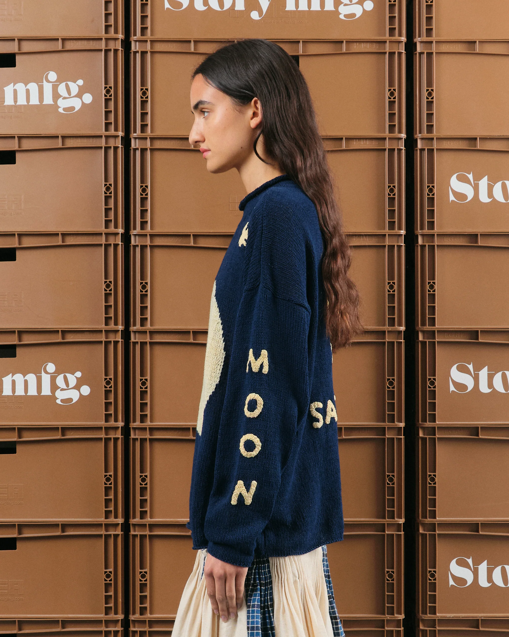 Twinsun Knit Rollneck - Moon - Image 5