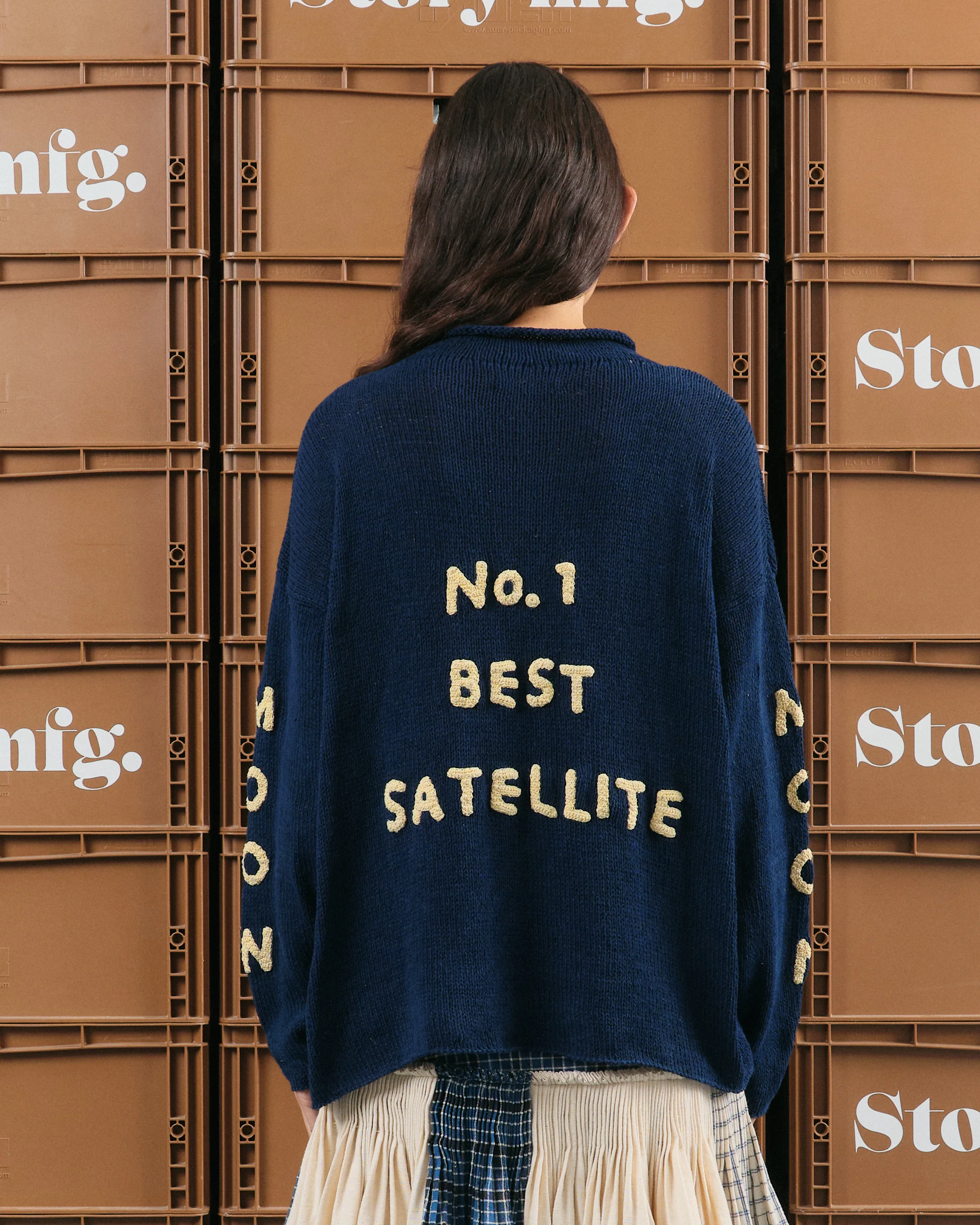 Twinsun Knit Rollneck - Moon - Image 9