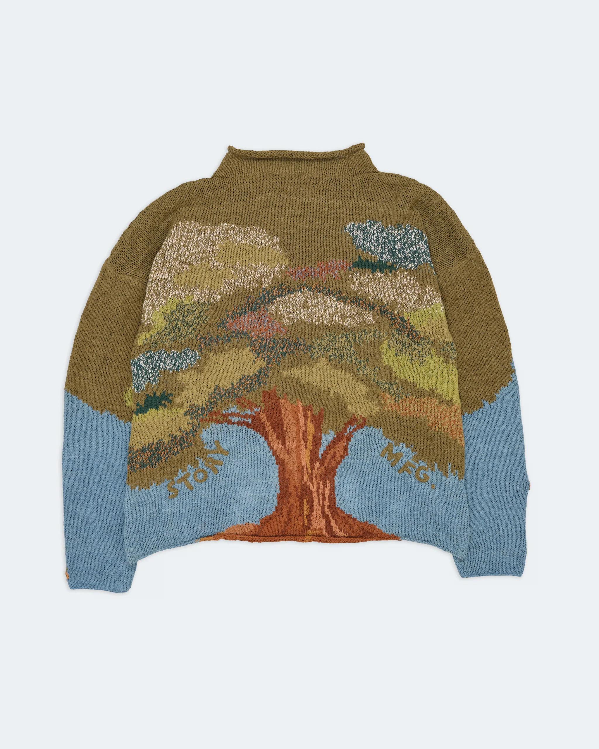 Twinsun Knit Rollneck - Olive Hug What You Love - Image 10