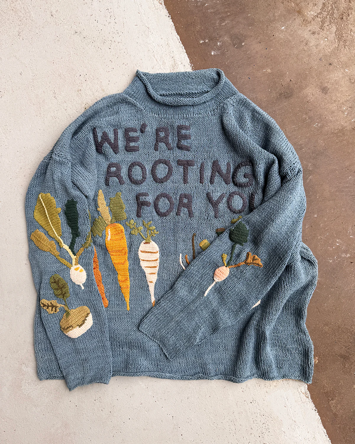 Twinsun Knit Rollneck - Rooting For You - Image 6