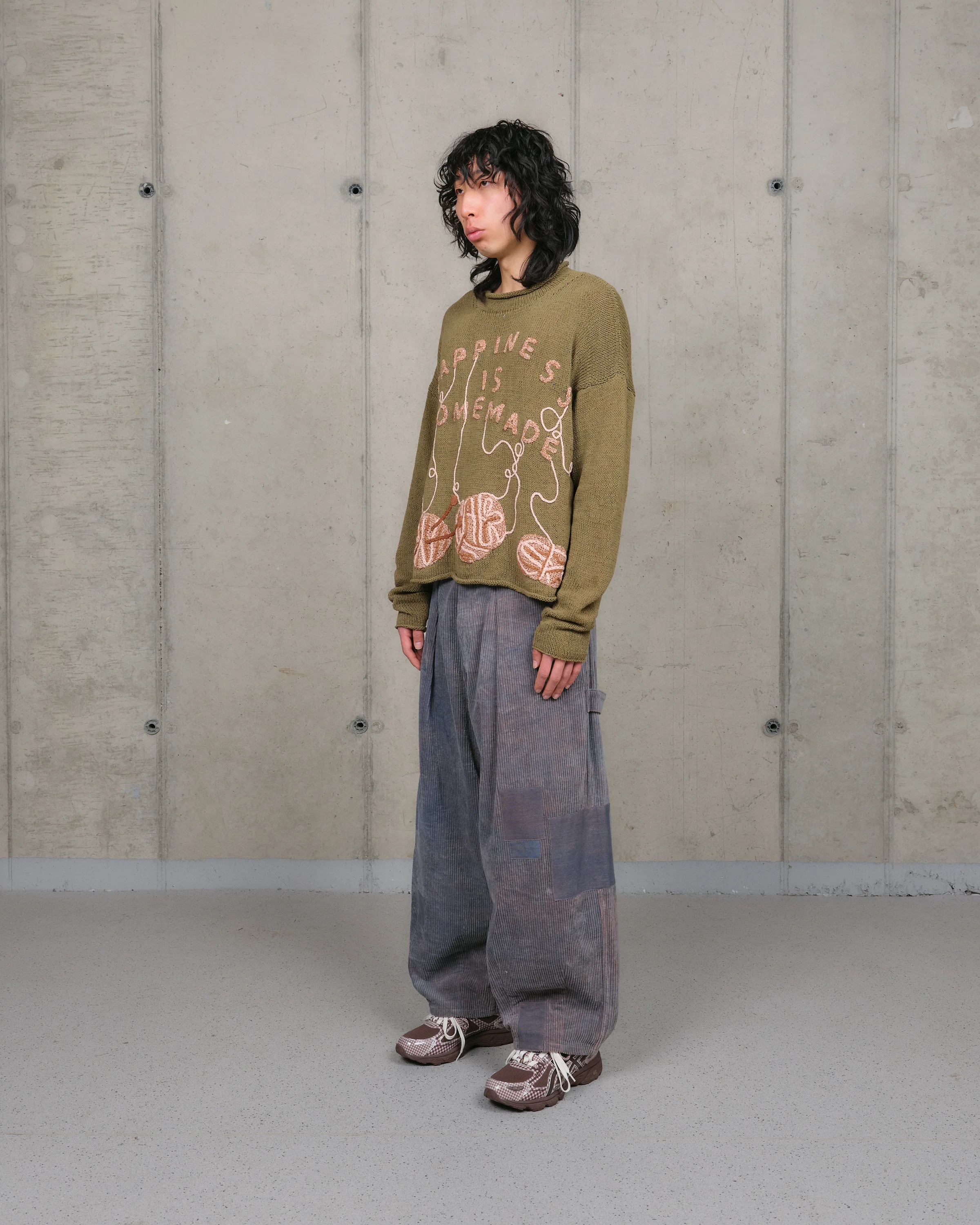 Twinsun Knit Rollneck - Olive Homemade - Image 4