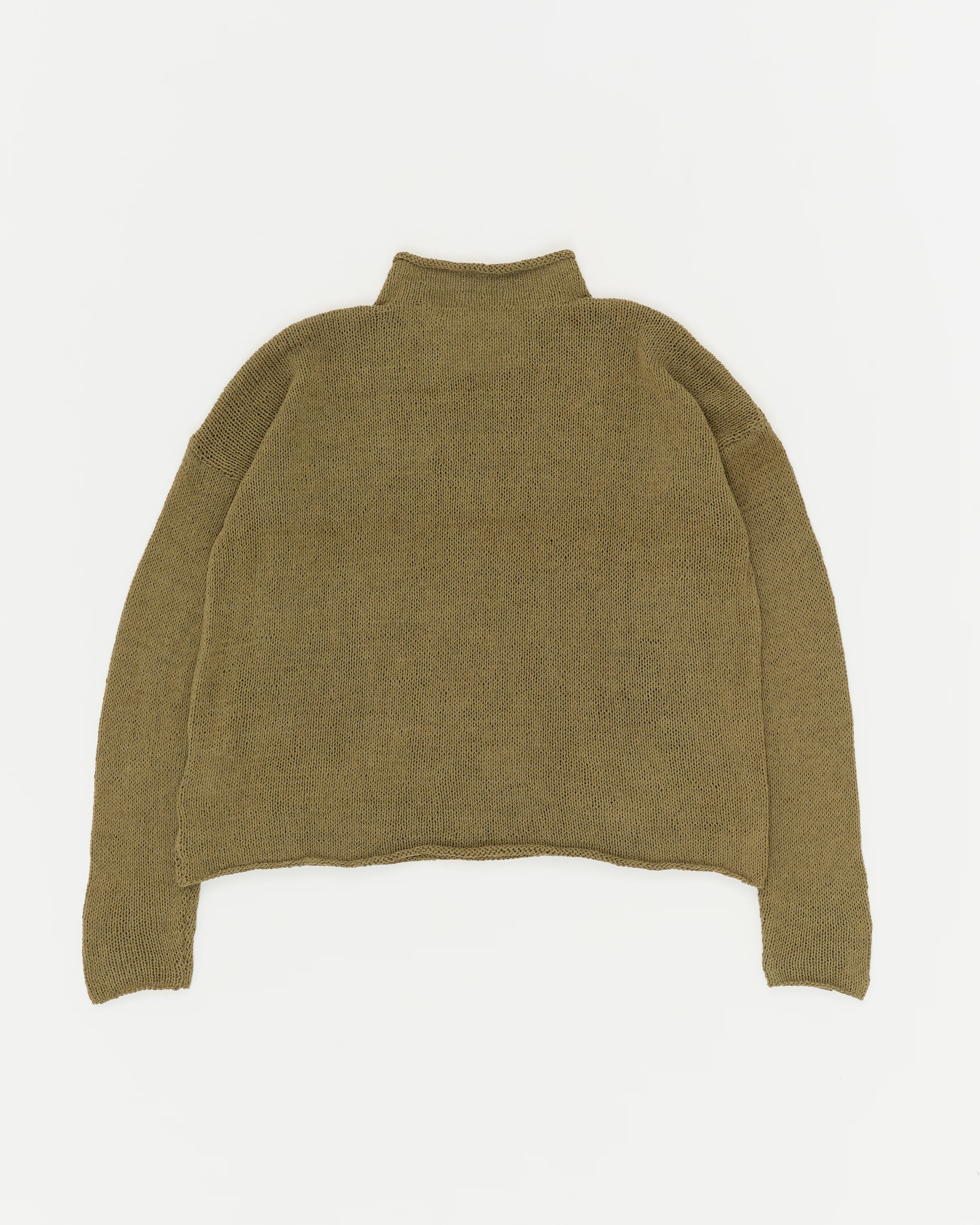 Twinsun Knit Rollneck - Olive Homemade - Image 9