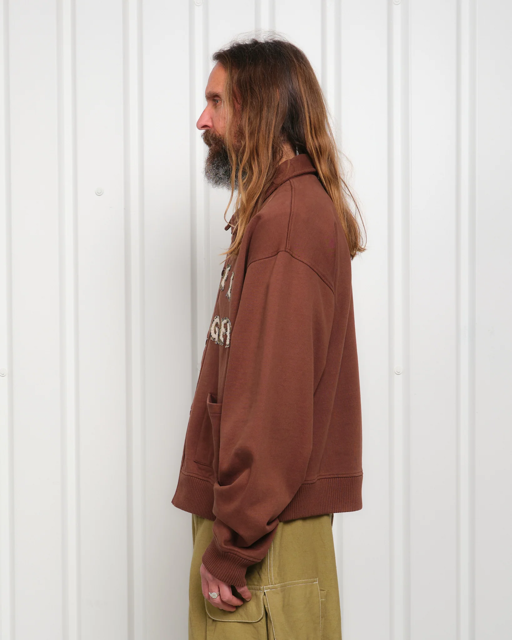 Walking Cardigan - Brown Tree Hugger - Image 5