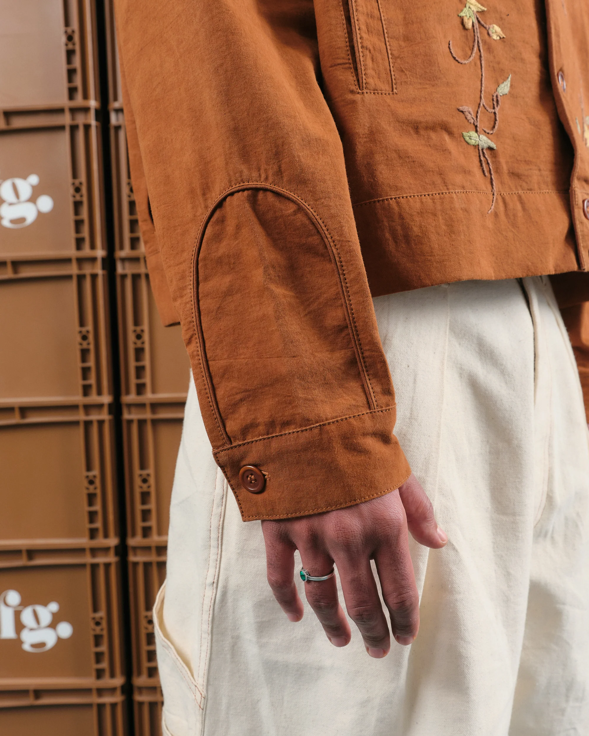 Wander Jacket - Bark Brown - Image 6