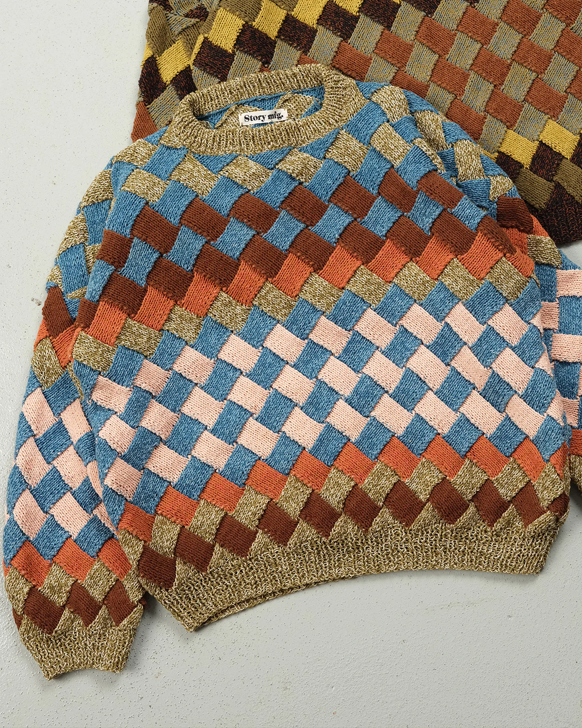 Weaver Knit Jumper - Haze - Image 7
