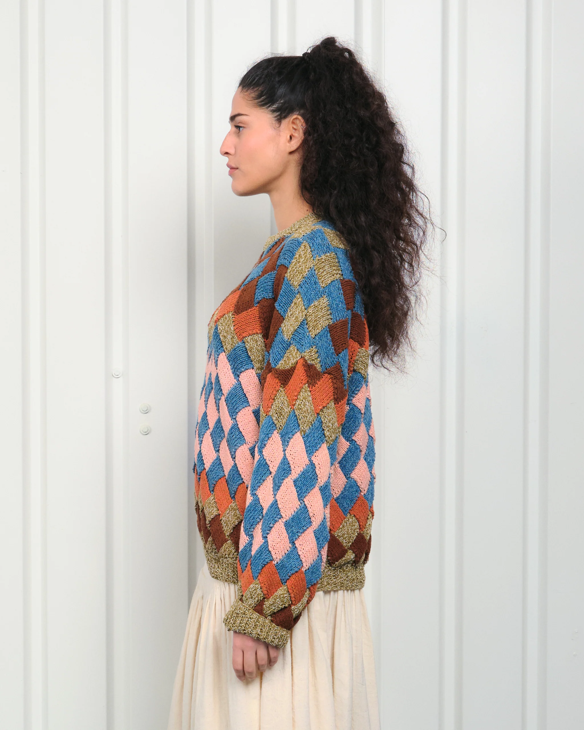 Weaver Knit Jumper - Haze - Image 8