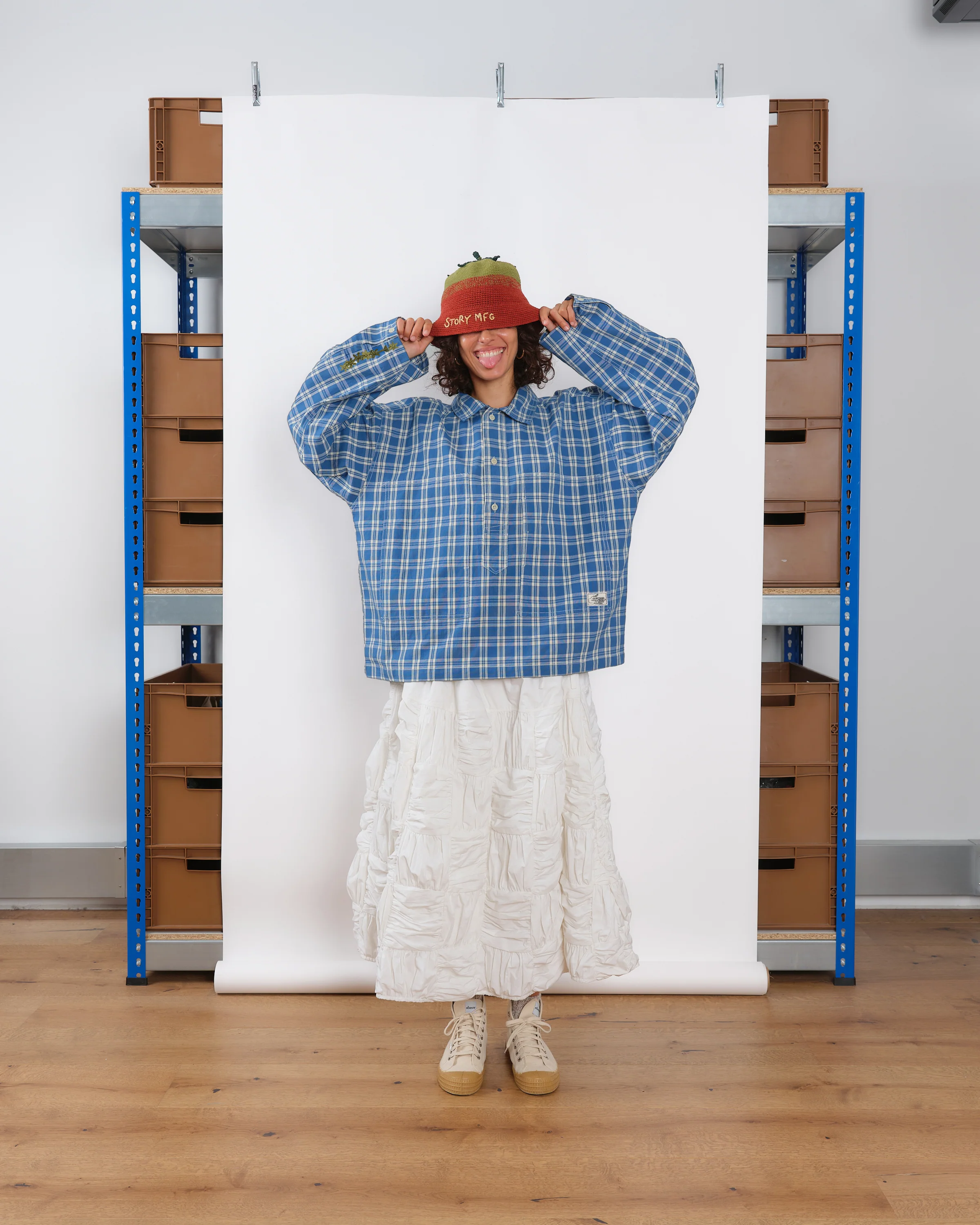 Work Shirt - Country Check Wonky-Wear - Image 2